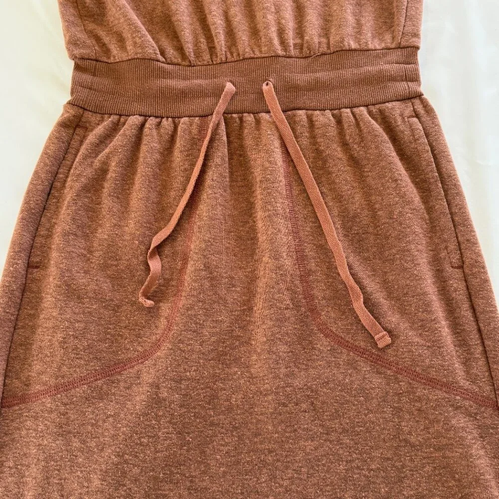 Prana Terry Hemp Blend Cozy Up Beach Hopper‎ Sleeveless Dress Size XS - Picture 3 of 6